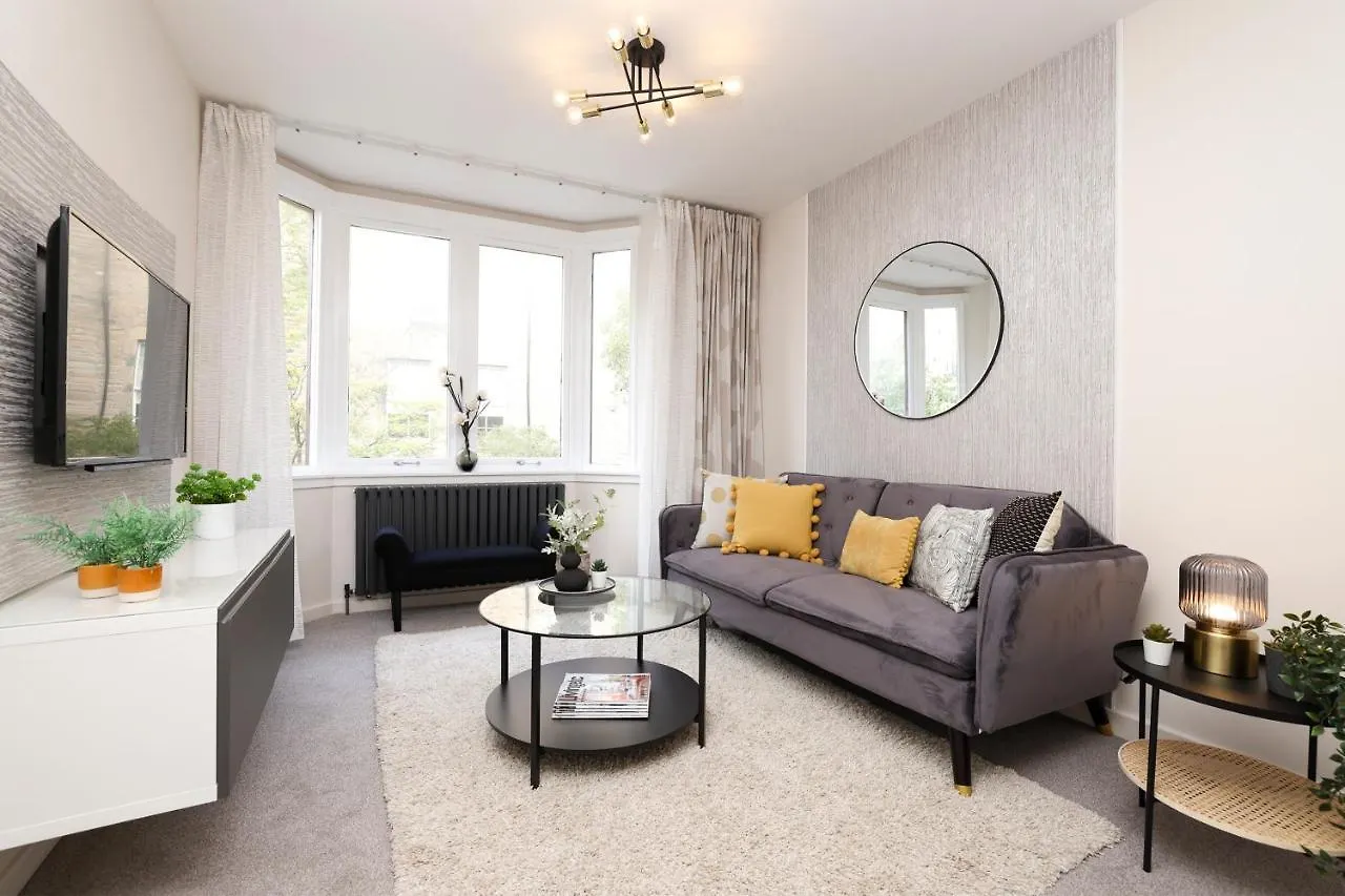 Joivy Modern 1 Bed Flat In West End, Close To Princes Gardens Edimburgo